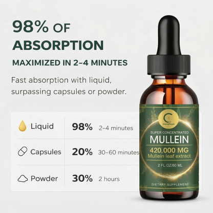 Aireva Lung Cleanse Mullein Drops For Singers